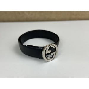 GUCCI 411924 SIGNATURE LEATHER BELT
